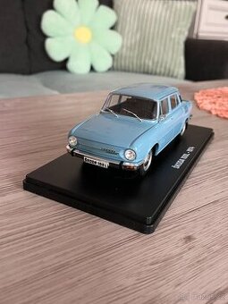 kovový model 1:24 ? auto Škoda 100L 1974,top stav