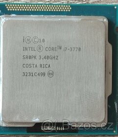 i7-3770 a i7-3770K Ivy Bridge socket LGA  1155