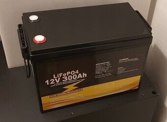 Lifepo4 12V/300AH, Bms 200A, 8000 cyklov - 12500Kč