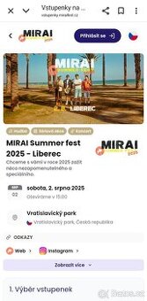 2x lupen Mirai Summer Fest Liberec # 2.8.2025