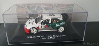 PRODÁM - Škoda Fabia WRC Rally Shalymar 2007 1:43 C.Sainz