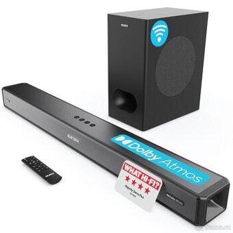 Soundbar Majority Sierra Plus, Dolby Atmos 2.1.2 400W - 1