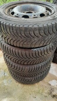 Pneumatiky zimní disky škoda Fabia 6Jx14 ET-43