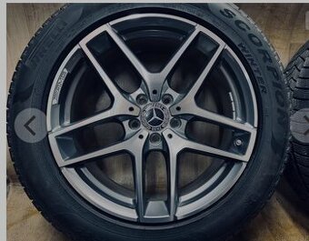Zimní pneu s disky Mercedes 235/55 r19