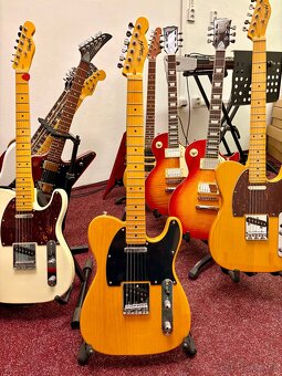 Elektrická kytara Fokus Telecaster Black pickguard