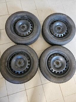 Zim.kola- Barum 195/65 R15 plech.disk 6Jx15 ET 47 + poklice
