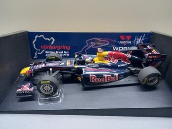 F1 RED BULL RENAULT 2011 NURBURGRING VETTEL MINICHAMPS 1:18