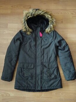 Zimní bunda tmavě šedá Staccato dámská/dívčí vel. L