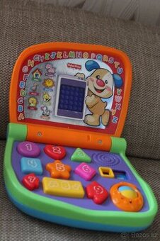 notebook Fisher price - zábavná hračka pro děti