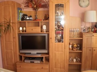 obývací stěna - světlé provedení ++ jako nová++