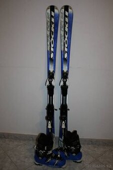 lyže Stockli laser 146 cm , lyžaky