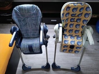 Dětské skládací židle a autosedačka