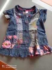 Riflové šatičky zn. NEXT vel. 80 - 1