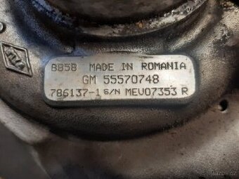 Turbodmychadlo Opel INSIGNIA 2.0 CDTI