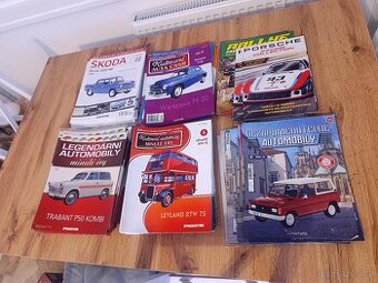 Prodám časopisy k modelům aut a autobusů DeAgostini