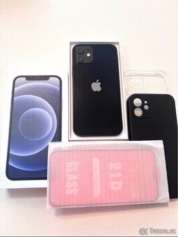 iPhone 12 64gb černý, 88% baterie