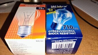 Žárovky "Klausovky" 60W / 75W