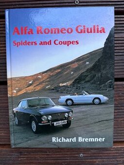 ALFA ROMEO GIULIA GTV SPIDER sběratelská publikace