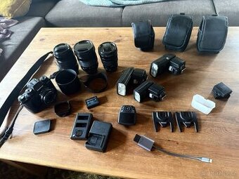 Prodám celou výbavu Fujifilm