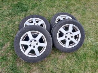 Alu kola 5x100 pneu 185/60 r14 Škoda fabia atd.