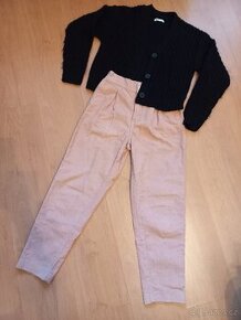 Černý kardigan pro divku