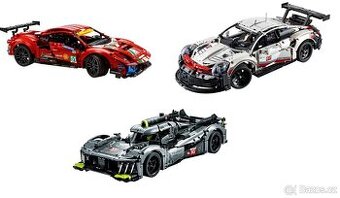lego technic zavodne športove auta - 42125  42096  42156