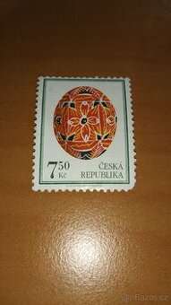 Velikonoce - poštovní známka 7,50 Kč