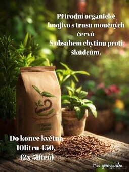 Přírodní organické hnojivo