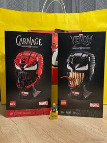 LEGO 76199 Carnage + LEGO 76187 Venom + DÁREK