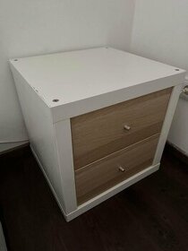 2x noční stolek Ikea Kallax
