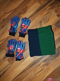 Dětské zimní rukavice, cena za vše