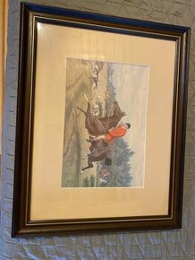 Prodej obrazy - 1912 Pardubická honební společnost.