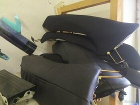 Airbag zadní sedačka škoda Octavia 3 látka i kůže