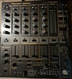 Pioneer DJM600 dj mix, top stav, nepoužívaný