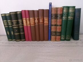 16 starých knih z let 1909 - 1931.