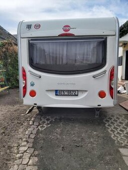 TOP obytný karavan Bürstner Belcanto (mover a předstan),