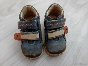 Dětské kožené boty/botičky vel. 19 - 1