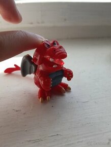 Svítící drak z Staré verze kinder vajíčka, vzácný - 1