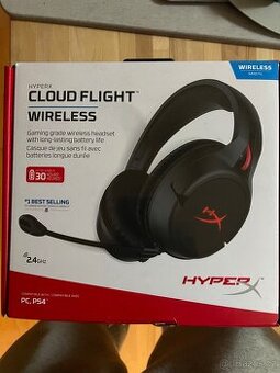 HyperX cloud flight wireless sluchátka