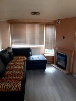 Mobilheim s velkou terasou, mobilní dům, tinyhouse