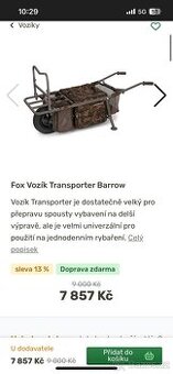 Fox transporter barrow vozik