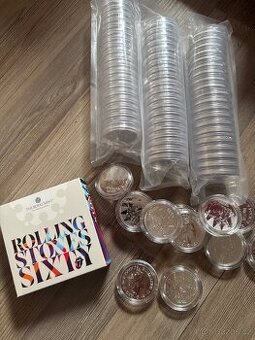 25x 1oz The Rolling Stones - investiční stříbrná mince 2023
