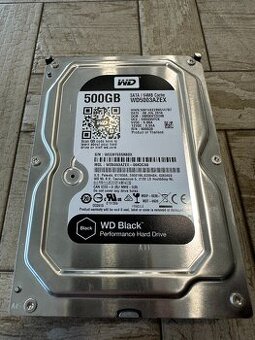 Pevný disk 500gb