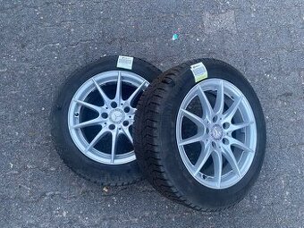 Alu kola Mercedes s nový pneu 205/55 R16 5x112