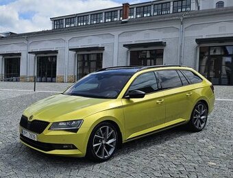 Škoda Superb 2.0 TSI 206kW 4x4 DSG SportLine, TOP výbava, ČR