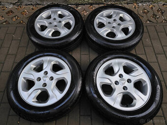 Letní alu kola R15 4x100 Dacia Sandero Lodgy Dokker