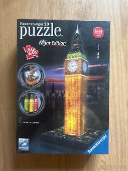 Ravensburger 3d puzzle night edition Big Ben - 1