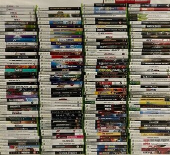 xbox 360 hry a prislusenstvi