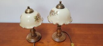 Rustikální stojací lampa+2 lampičky