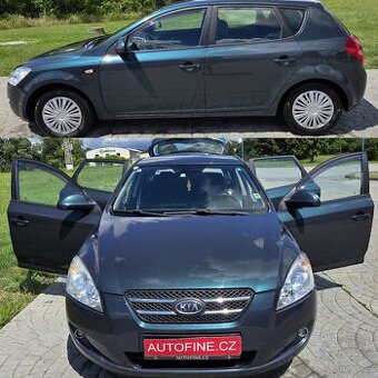 PĚKNÁ BENZÍNOVÁ KIA CEED 1,4 CVVT 16v 2009 146tis.km